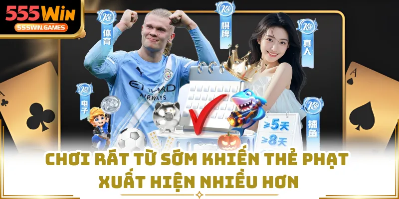 Chơi rát từ sớm khiến thẻ phạt xuất hiện nhiều hơn